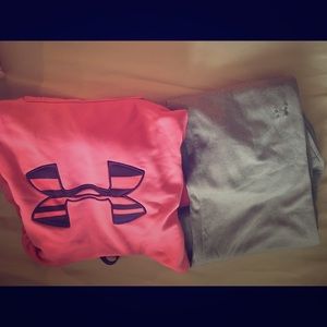 UA hoodie and sweatpants